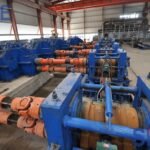 Rolling mill for wire rod production line