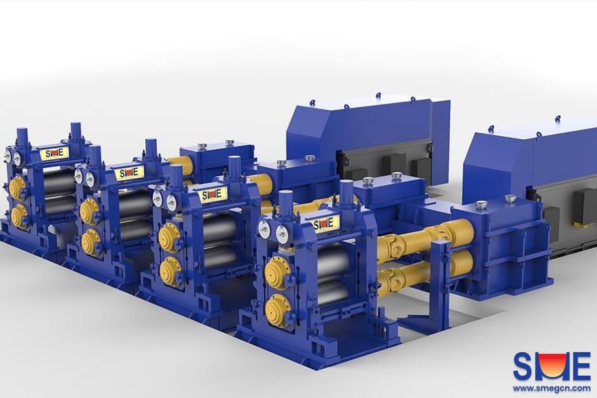 Minimill - 3D Rendering of Rolling Mills