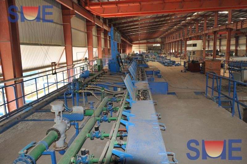 TMT of wire rod production line