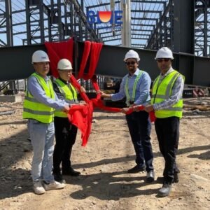 Ceremony for Steel Structure Completion of Ethiopia 200,000TPA Steelmaking Project