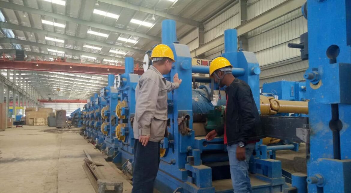 Ethiopia Steel Factory under commissioning