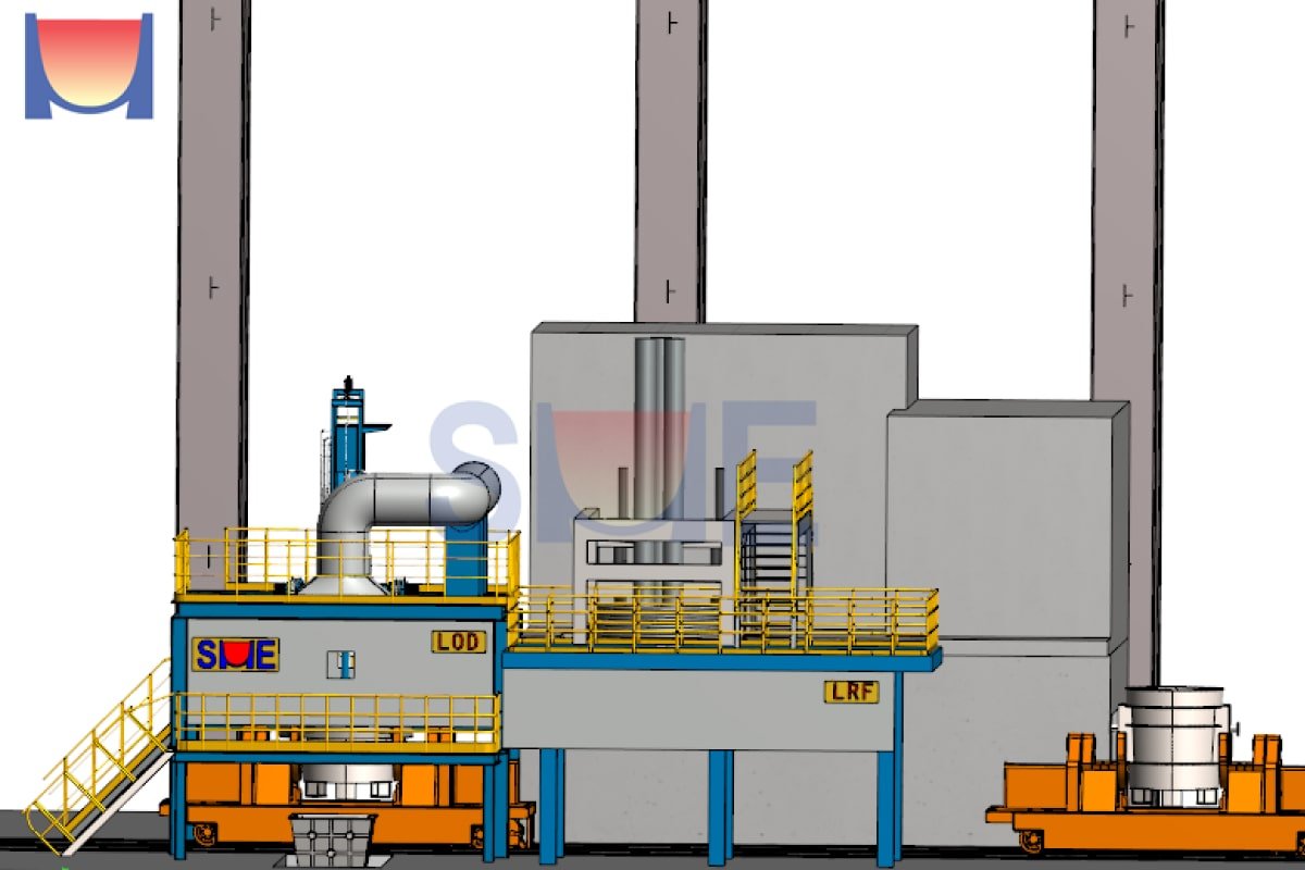 Concept Drawing of SME Group's LOD steelmaking technology