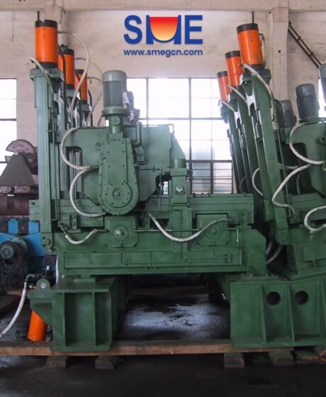 Withdrawal straightening machine for mini steelmaking project