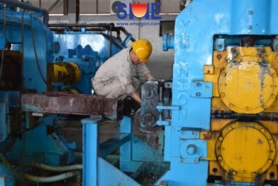 SME Engineer Fixing the Rolling Mill