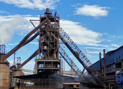 A blast furnace in China which has been operated for decades